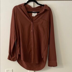 Maroon Abercrombie Button Up (M)